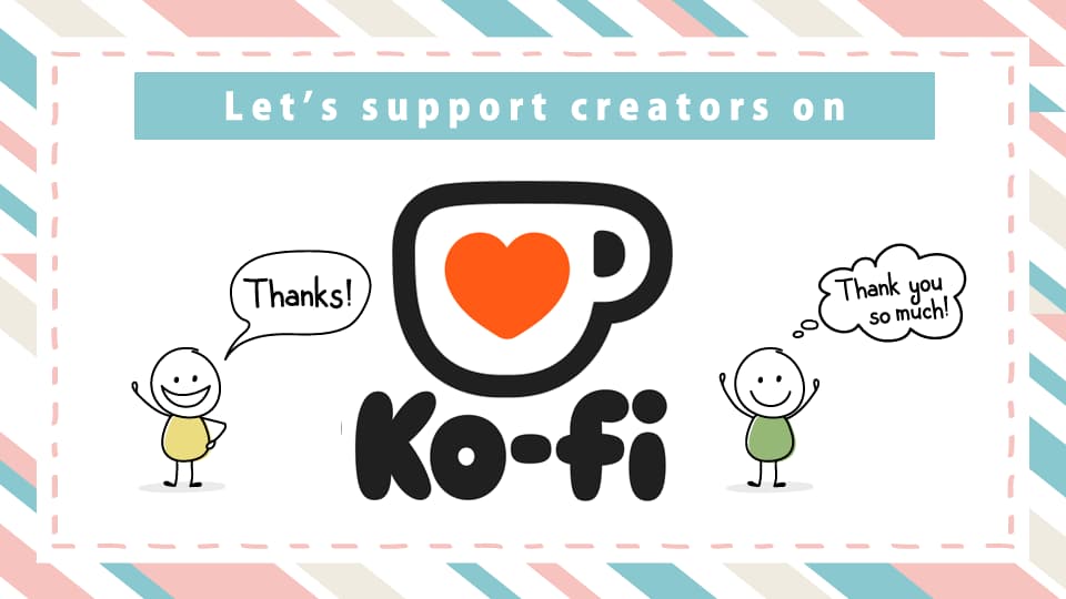 【Ko-fi】サポーターとして、クリエイターさんを支援する手順 | A little pencil